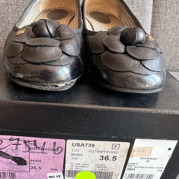 Chanel Espadrilles 100% Auth Brand New Size 37 and Flats give away! $795 value - Picture 8 of 9